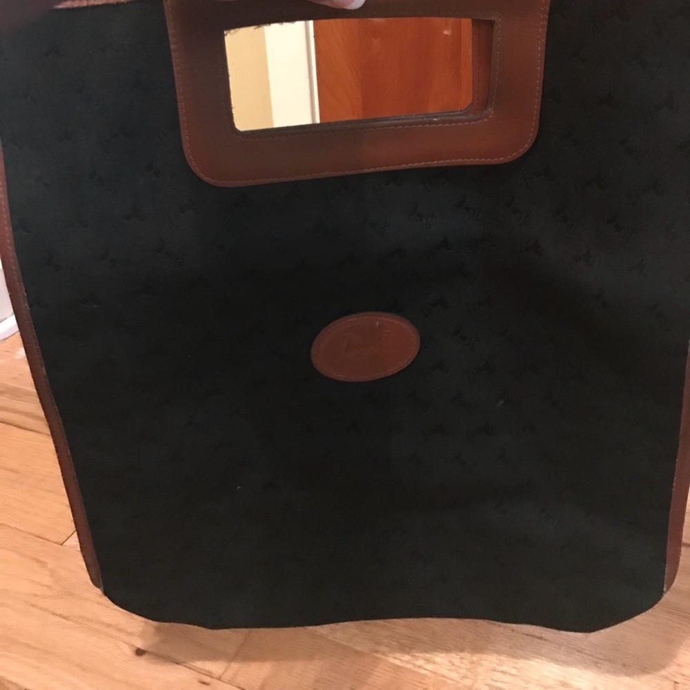 Black and brown bag